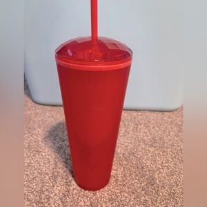 Starbucks valentines plastic tumbler new